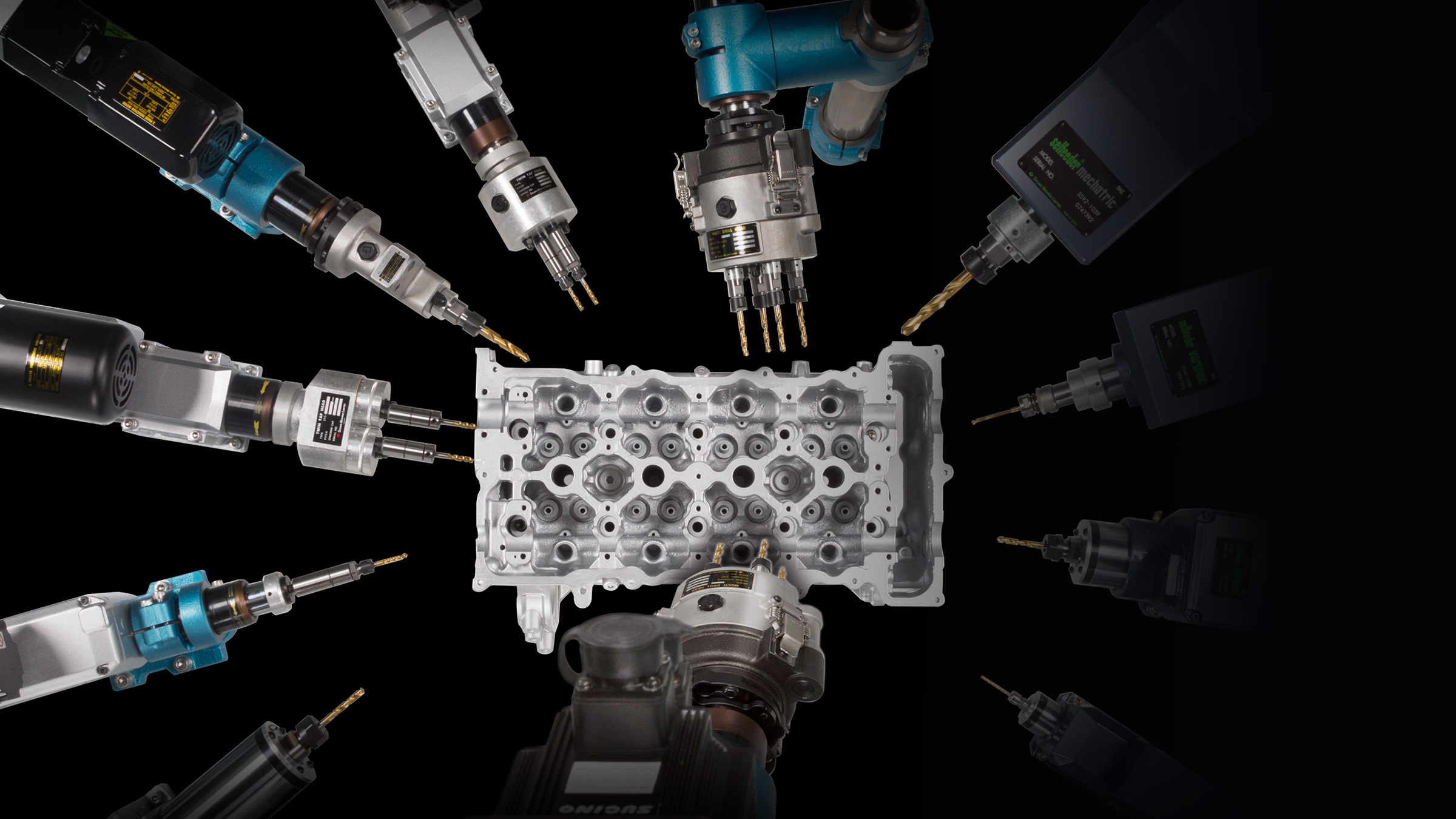 ドリリング・タッピングユニット セルフィーダ／シンクロタッパ | 株式