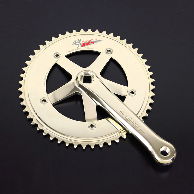 sugino75 165mm sugino 禅47tセット SUGINO Crankset NJS 165mm Track