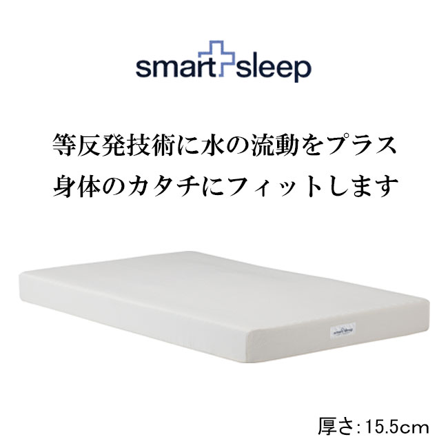 パラマウントベッドの「スマートスリープアクア」マットレス。水流で
