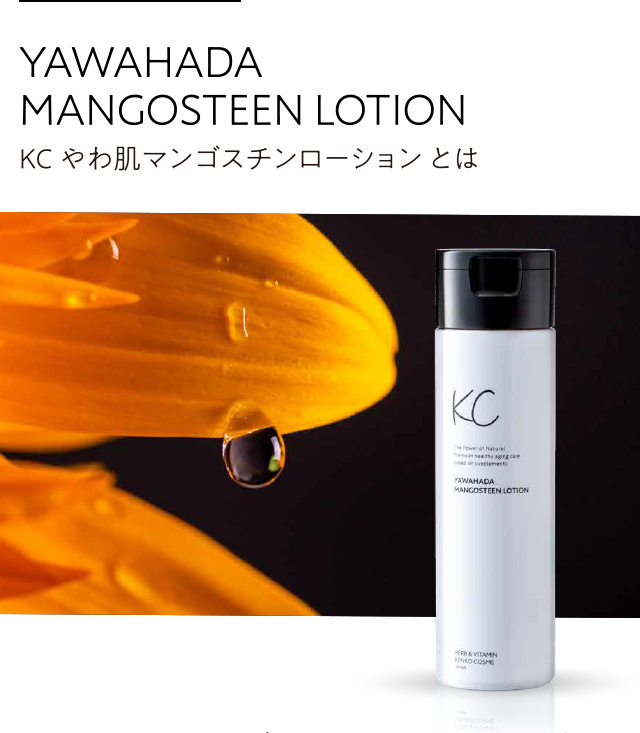 公式】KCやわ肌マンゴスチンローション｜ ハーブ健康本舗