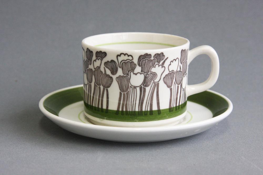 Upsala Ekeby ウプサラ GEFLEゲフレ Tulpanチューリップ コーヒー