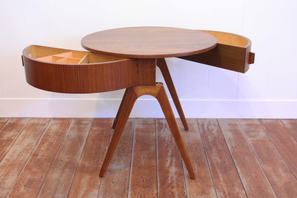 北欧ヴィンテージ家具/デンマーク製 チークコーヒーテーブル