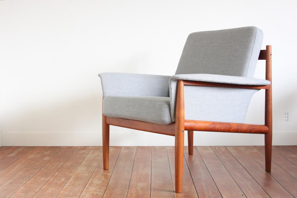 デンマーク製 Grete Jalk グレーテ ヤルク イージーチェア チーク