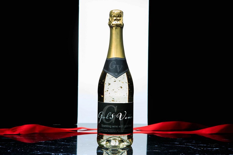 サン・ライフオリジナル金箔入りスパークリングワイン 『Gold Venus