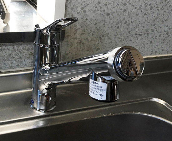 工事費込み】LIXIL(INAX) キッチン用水栓(ワンホール) オールインワン