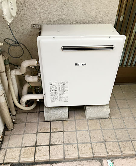 リンナイ ガス給湯器 ｜屋外据置型｜20号｜一般｜オート｜交換できるくん