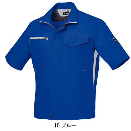 作業服の通販 半袖ジャンパー クロダルマKURODARUMA266681【サンワーク