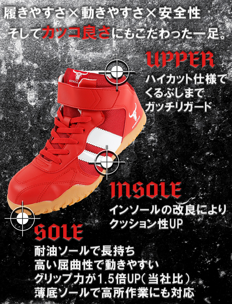 安全靴 スニーカー サンダンスGT-Evo X|サンワーク本店