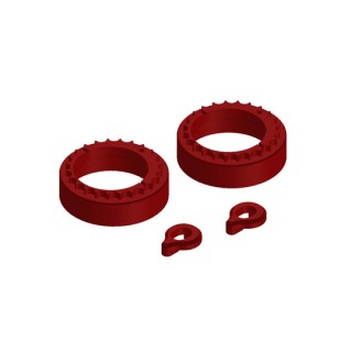 アルミプッシュロッドターンバックル GALM レッド [OD3872] - スーパー