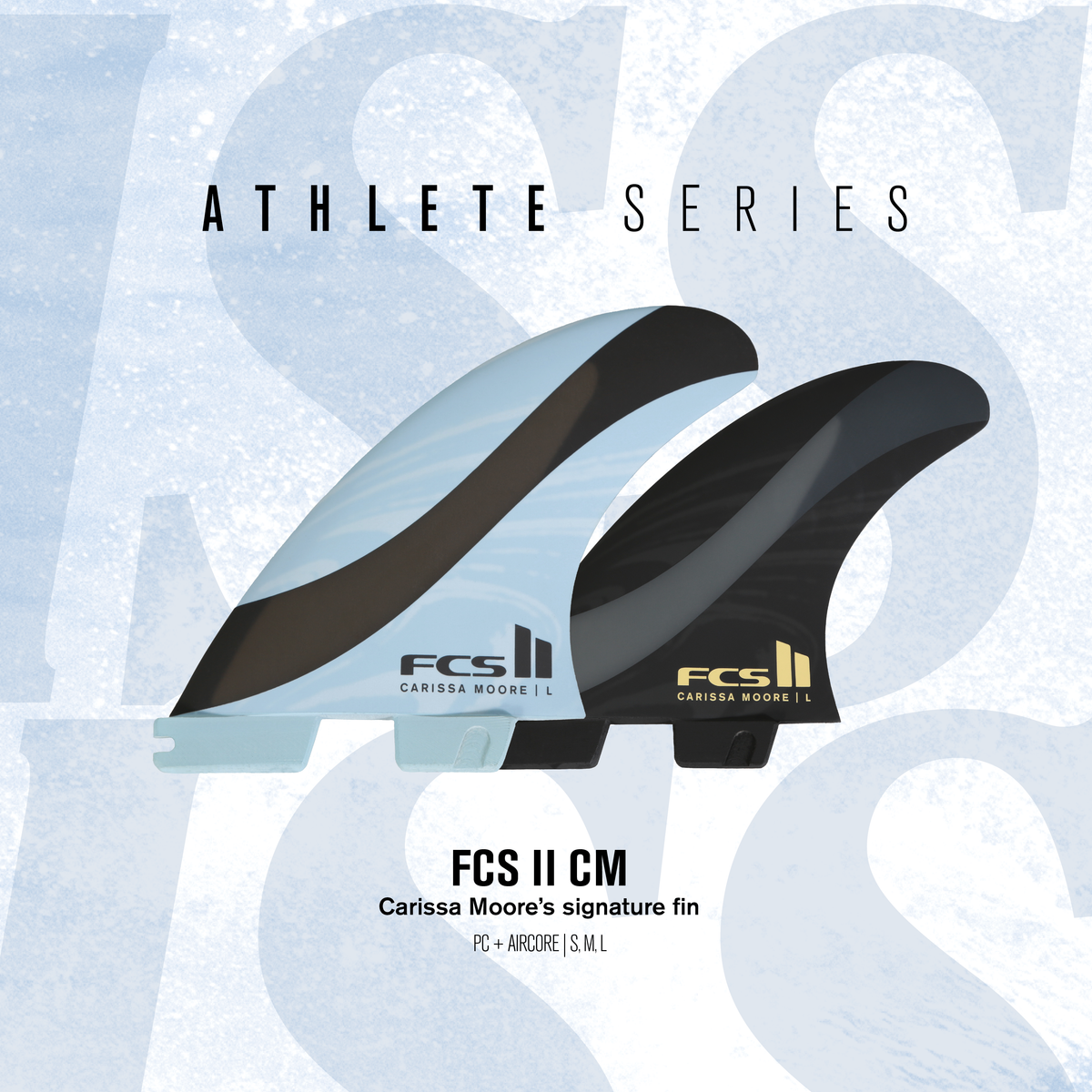 FCS II Carissa Moore Signature Tri Fin Set - FCS US