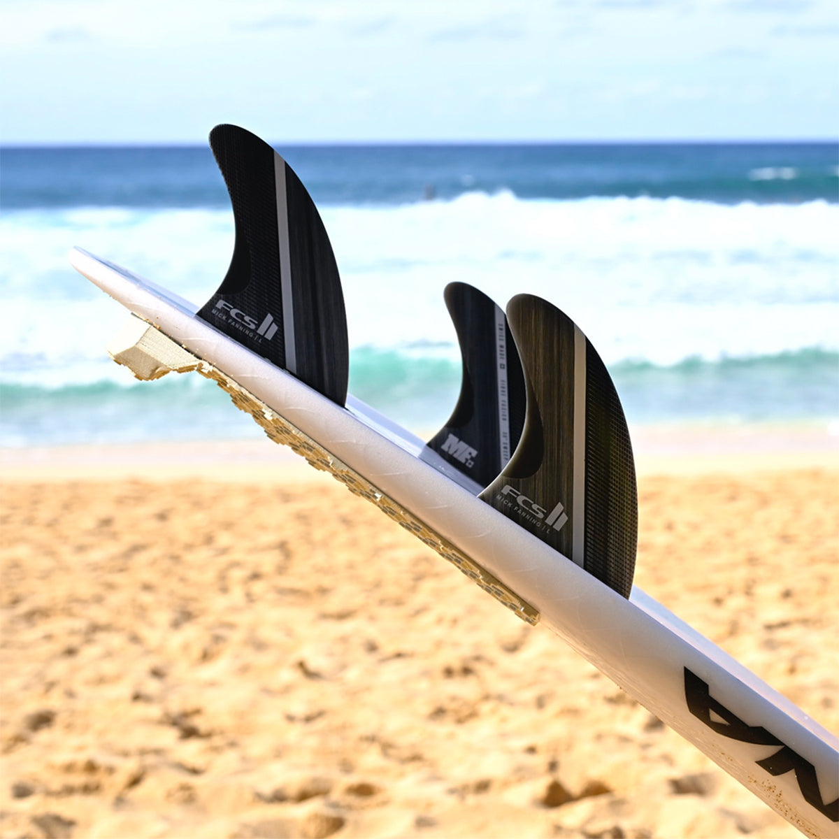 FCS II Mick Fanning Glass Fibre Fusion Tri Fin Set - FCS US