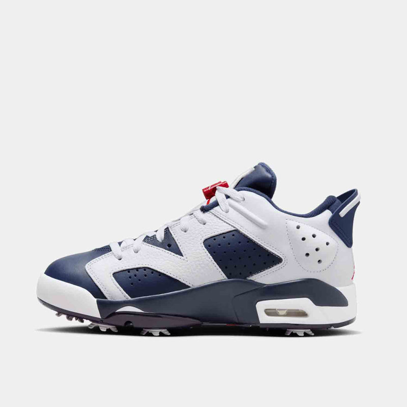 Men's Jordan Retro 6 Low G 'Olympic' Golf Shoes