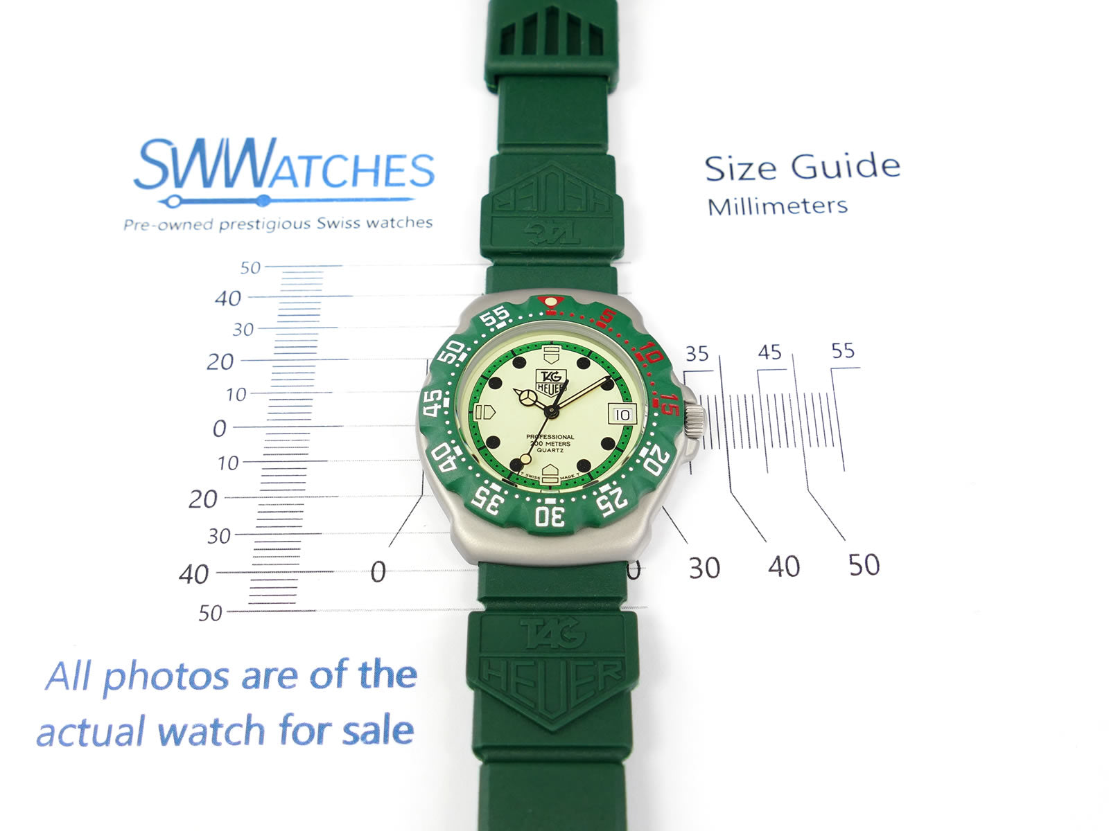 TAG Heuer Formula 1 Luminous Dial 372.513 Mid size 35mm – SWWatches