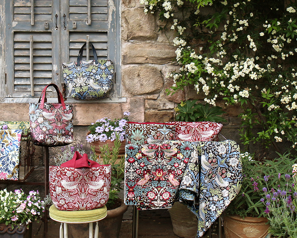 Import] 【William Morris】ジャガードファブリック・STRAWBERRY THIEF