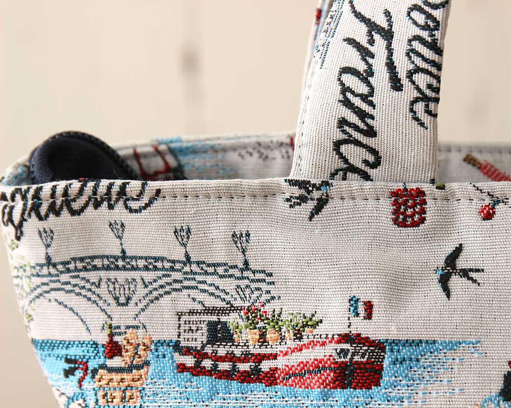 ☆DOUCEFRANCE Blanc ランチバッグandペットボトルケースキット [M便NG