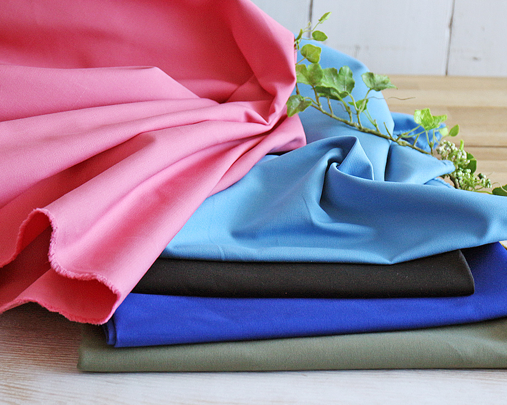 PD]【ワケあり】＜尾州＞ダブルクロスギャバのコットンファブリック