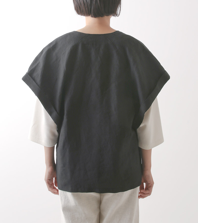 実物大型紙【YK6570】＜sedo＞ビッグスリーブのラグランジャケット(SML