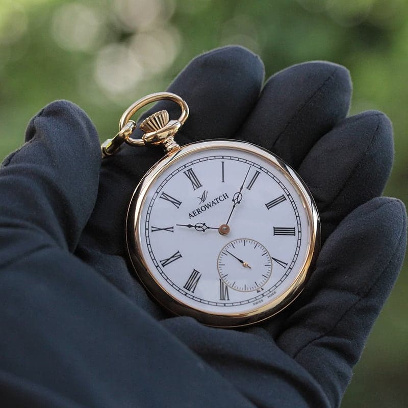 AERO(アエロ) 手巻き式 レピン ベル・エポック 50794J303 懐中時計