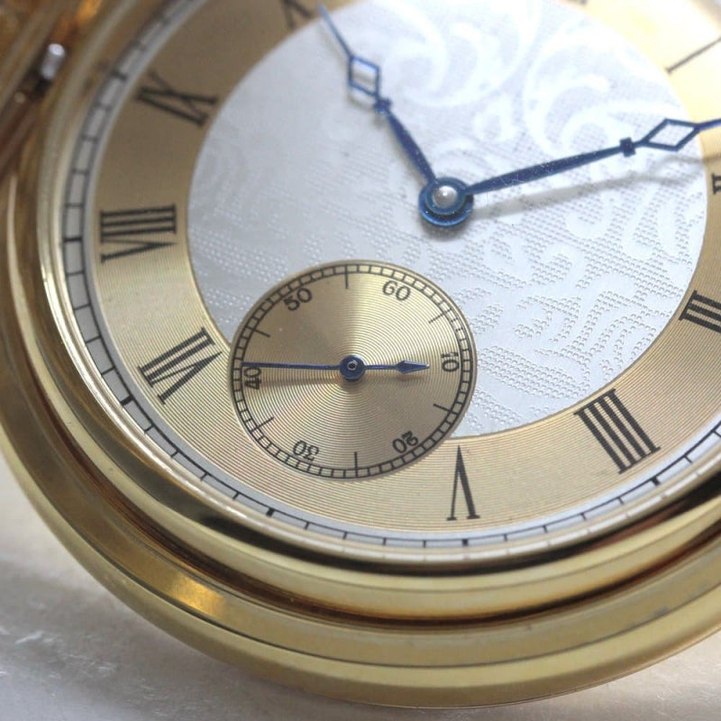 正美堂オリジナルウォッチ/懐中時計/ゴールドカラーハンターケース