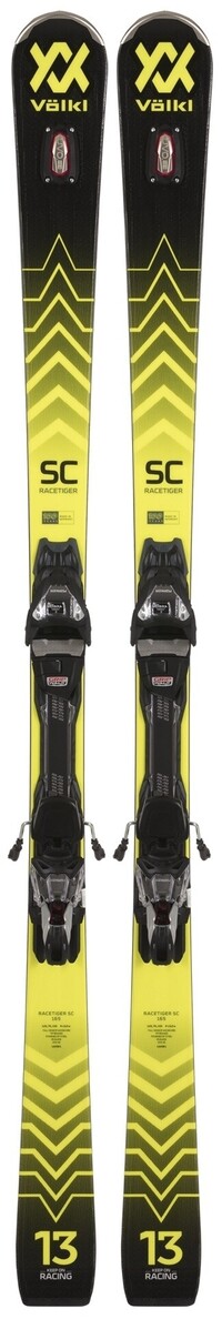 Volkl Racetiger SC Black Men's Skis - Powder7