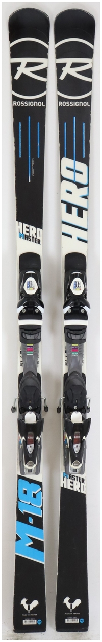 2020 Rossignol Hero Master M18 175cm Used Demo Skis w Bindings
