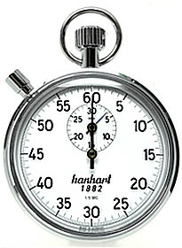 HANHART/ハンハルト アナログストップウォッチ 機械式手巻き