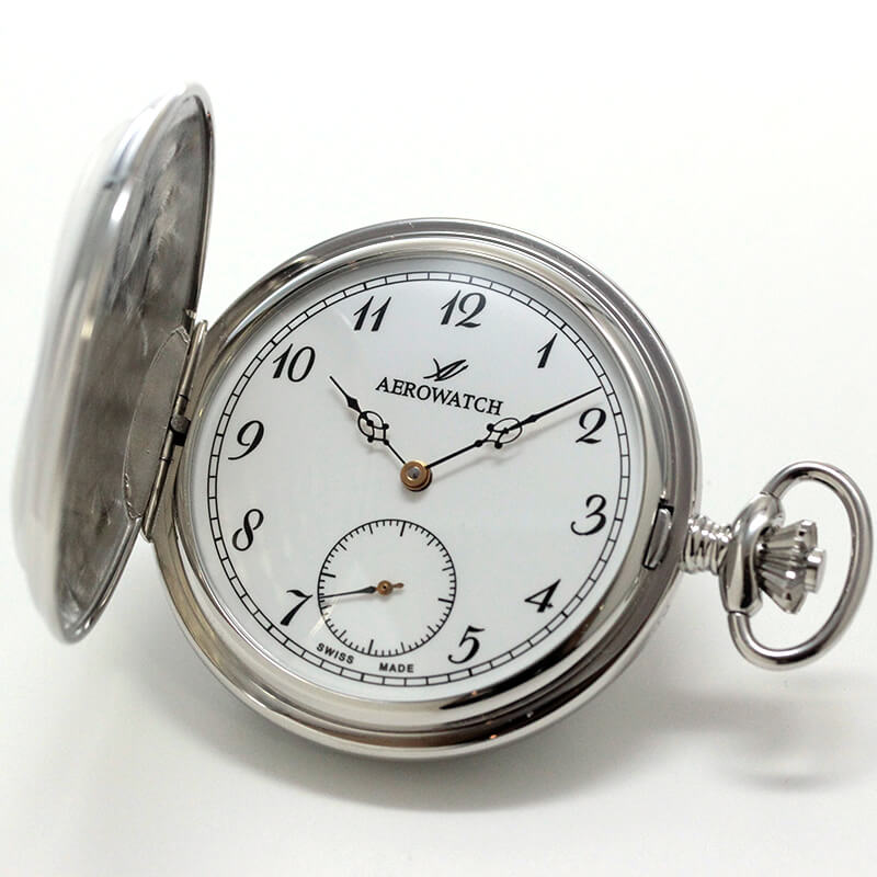 銀無垢の懐中時計 一覧 – 懐中時計専門店