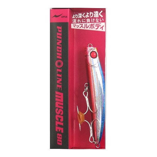 アピア パンチライン マッスル 80 #01 レッドブルダスト【ゆうパケット
