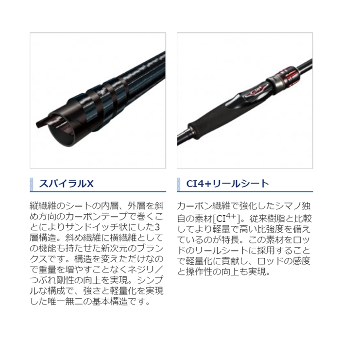 シマノ セフィア TT S86ML(エギングロッド ショア)[2020年モデル