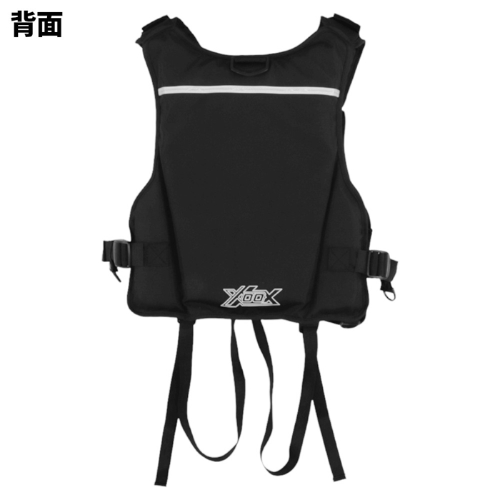 XOOX ゲームフローティングベスト SP フリー ブラック - 釣具の