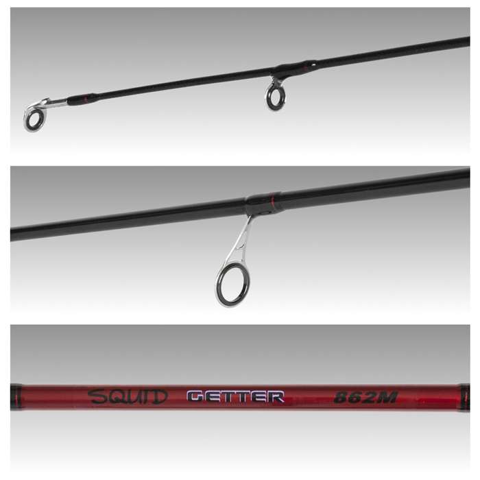 エギング セット 8.6フィート スピニングリール付き 釣り竿 - 釣具の