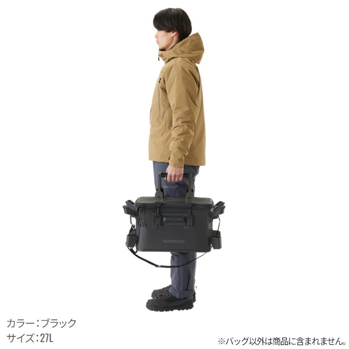 シマノ ロッドレスト タックルバッグ (レスト4/ハードタイプ) 27L