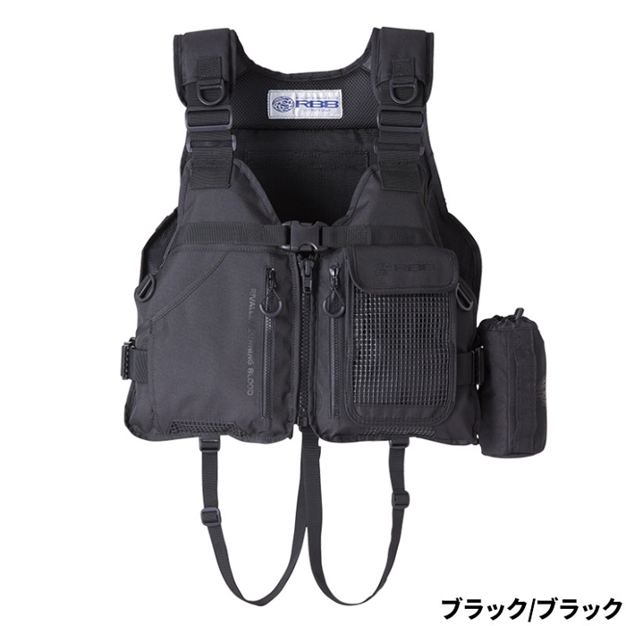 リバレイ/RBB RBB ロックショアショートベスト フリー ブラック
