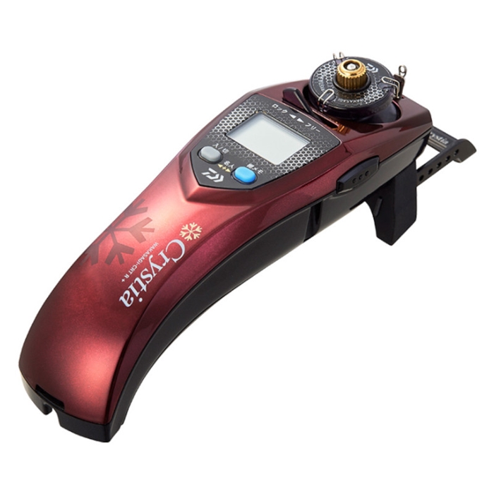 わかさぎ電動リール クリスティア CRT R αメタルパープル□限定品