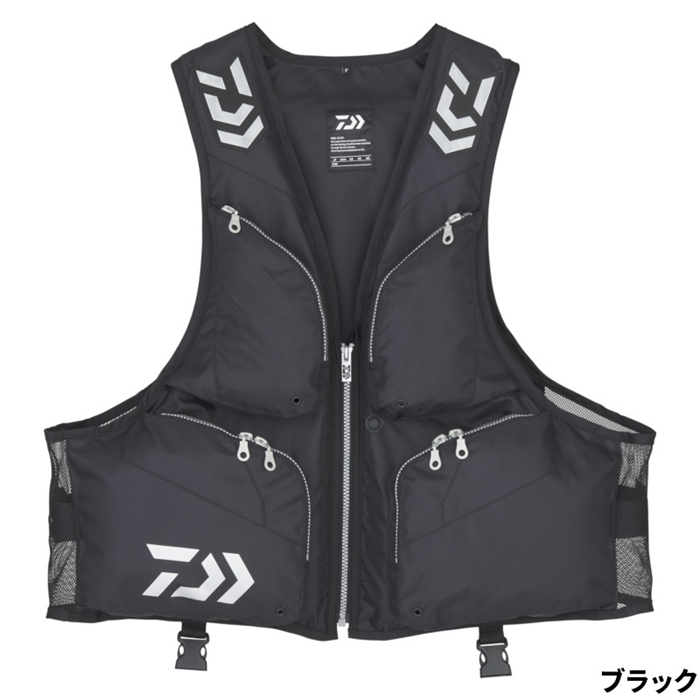 DAIKOH フィッシングベスト ブラック DAIKOH フィッシングベスト