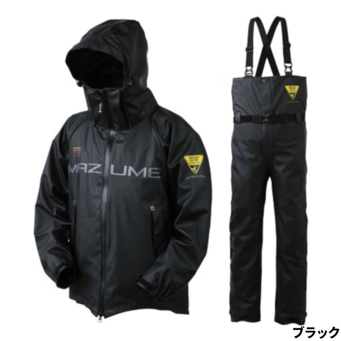 マズメ マズメ ROUGH WATER レインスーツ M ブラック MZRS-774 - 釣具