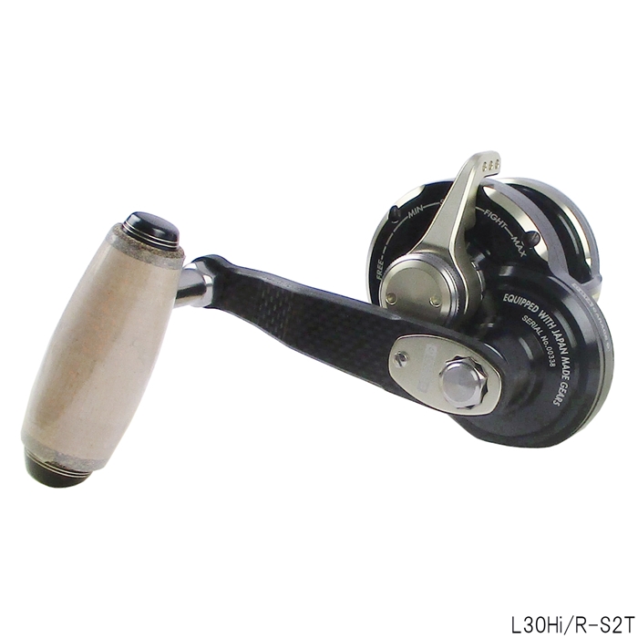 OGM ブルーヘブン L30Hi/R-S2T ブラック/ゴールド 右ハンドル - 釣具の