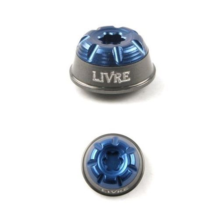 リブレ リールキャップ シマノ＆ダイワ共通 C1タイプ ガンメタ