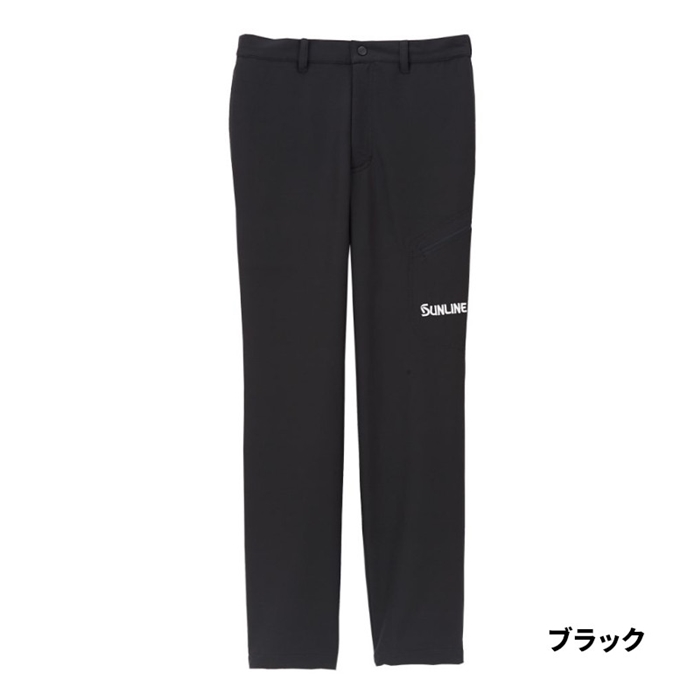 サンライン 撥水DRYパンツ(ロング) M ブラック SUW-05201 - 釣具の