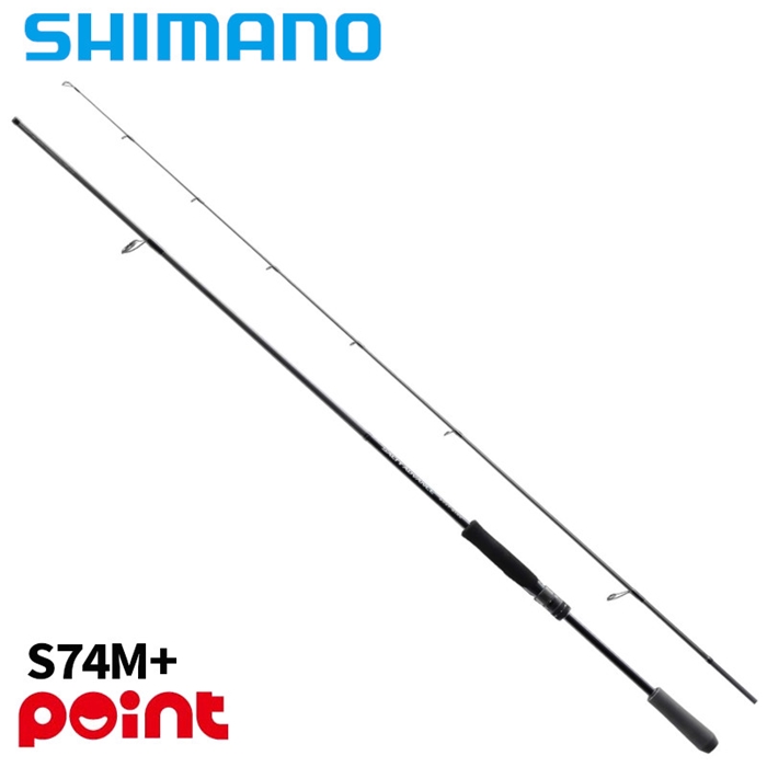 シマノ 25 ソルティーアドバンス ボートワインド S74M+ - 釣具の