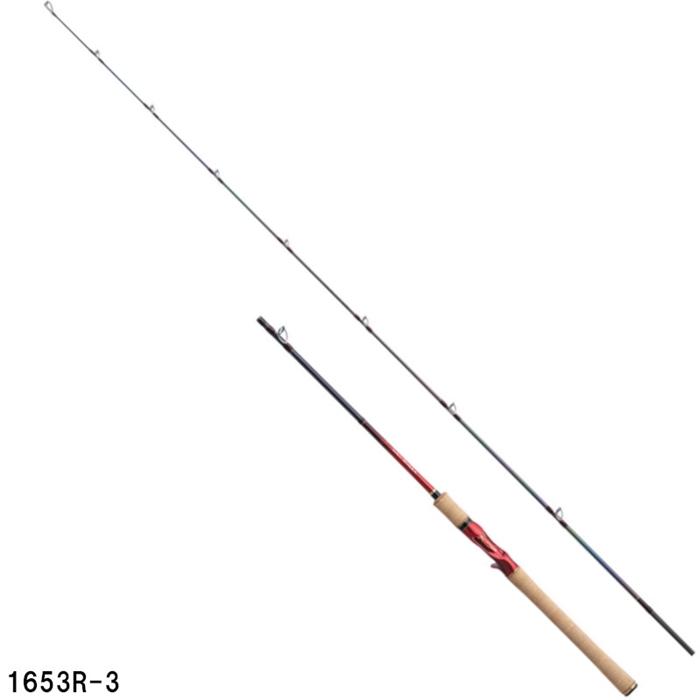 シマノ ワールドシャウラ (ベイト) 1653R-3 バスロッド[2021年追加