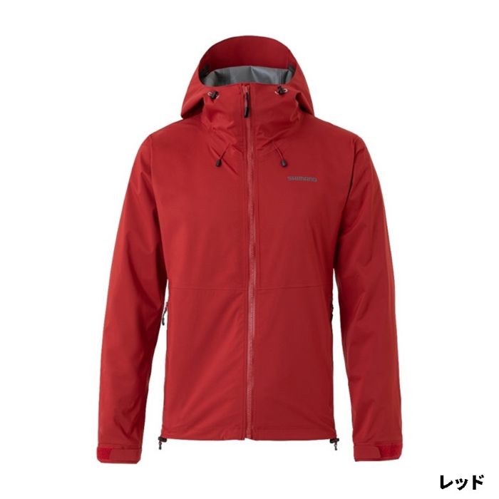 シマノ レインギアジャケット01 WM レッド RA-01JV - 釣具のポイント
