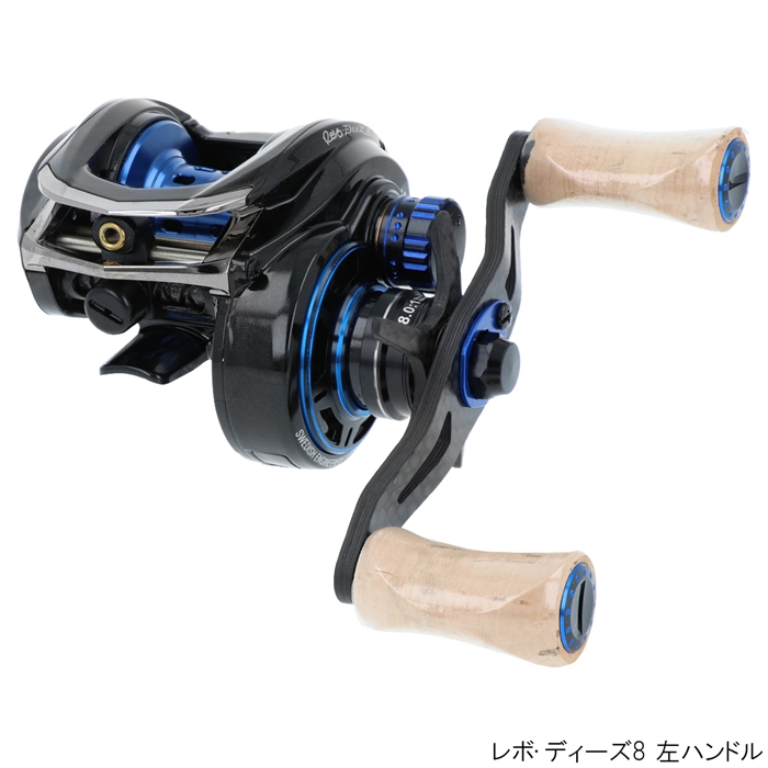 真。Abu Garcia REVO DEEZ8 ベイトリール 左 アブ・ガルシア レボ