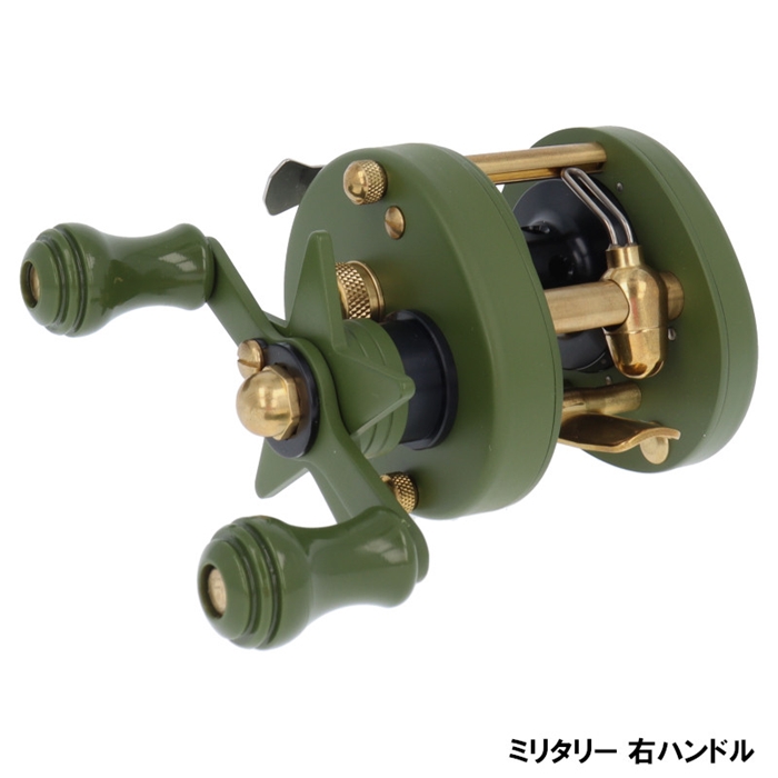 トイマシーン スーパーレイティブ #ミリタリー 右ハンドル - 釣具の