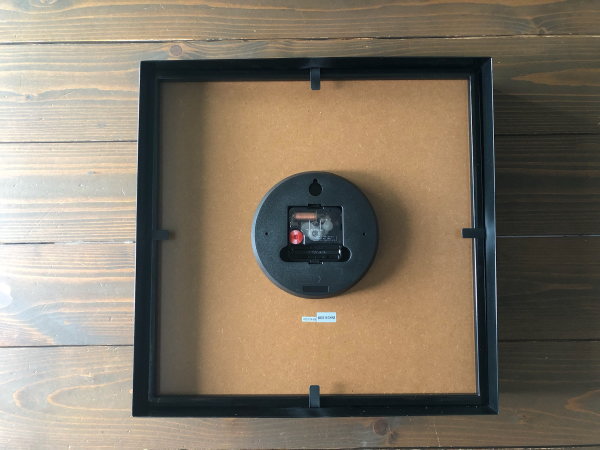 送料無料 HK スクエアウォールクロック （掛け時計） HK-002 【HERMOSA