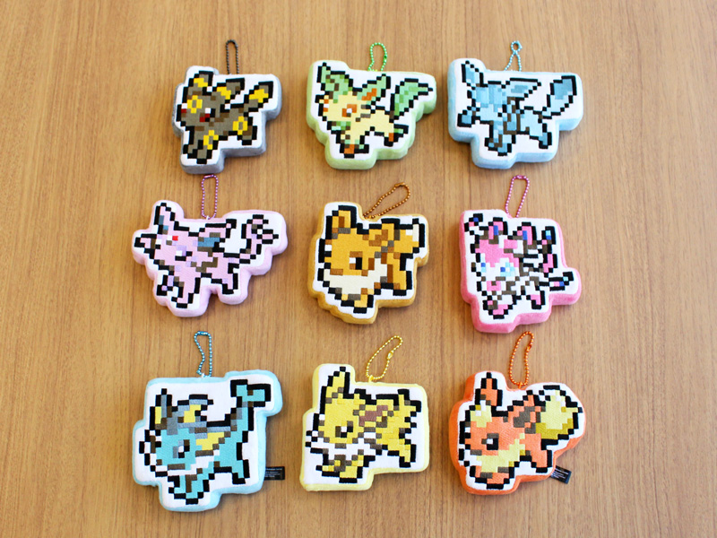 ゲームドットシリーズ」にイーブイたちが登場！ それぞれのカラーが