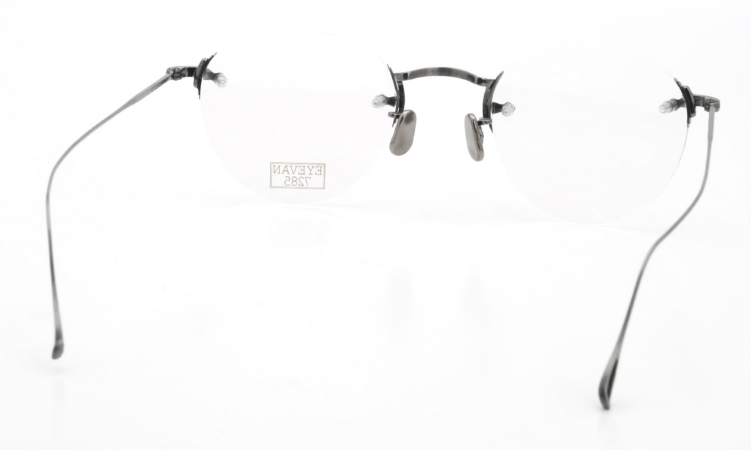 EYEVAN7285 アイヴァン7285 メガネ 140 (48)通販 C.801 ANTIQUE SILVER