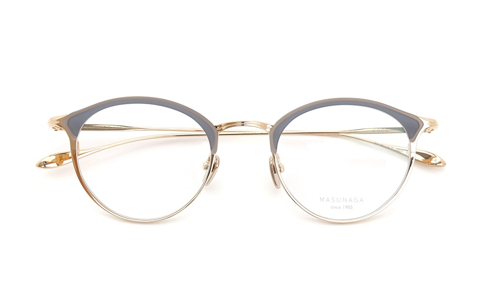MASUNAGA since 1905 増永眼鏡 メガネ COCO通販 #54 GRY/GP (取扱店