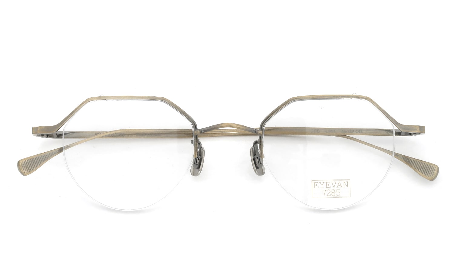 EYEVAN7285 アイヴァン7285 メガネ 185 (46)通販 C.901 Antique Gold
