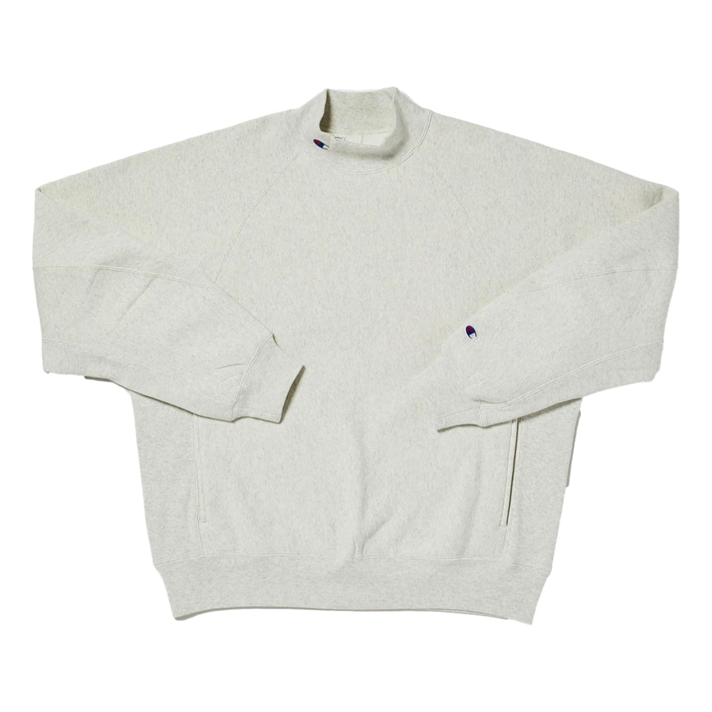 N.HOOLYWOOD N.HOOLYWOOD X CHAMPION SWEAT SHIRT-OATMEAL - Popcorn Store